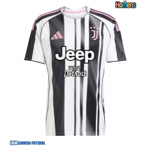 Camisa de Futebol Juventus Khephren Thuram #19 Equipamento Principal 2025-26 Manga Curta